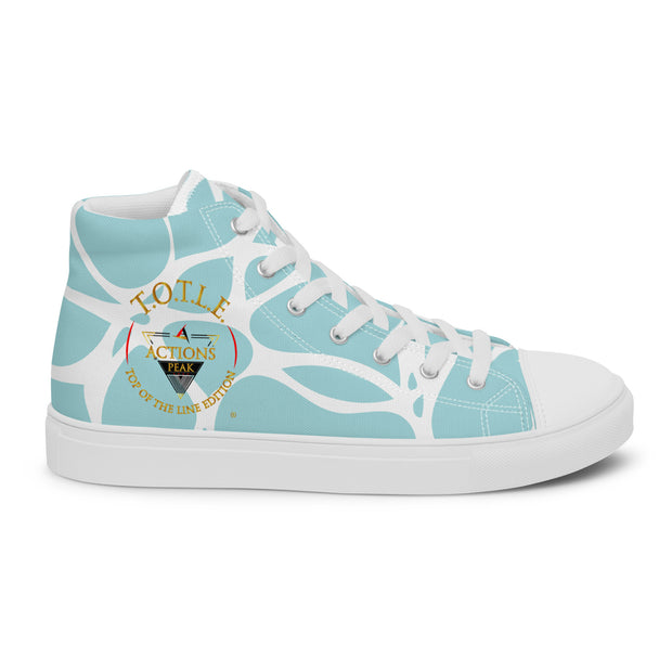 TOP OF THE LINE EDITION 2024 PREMIUM UNISEX HIGH TOP CANVAS SHOES