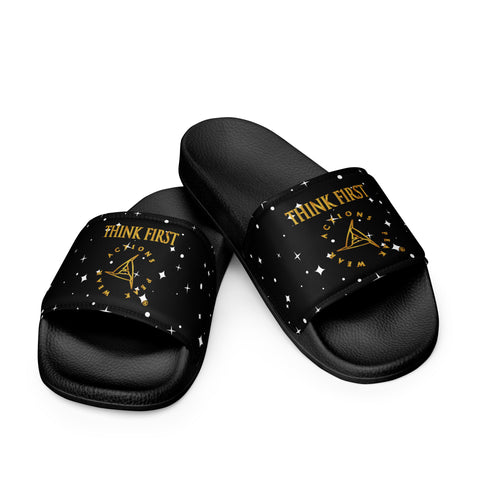 THINK F1RST 2025 STARS UNISEX SLIDES