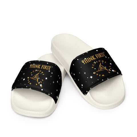 THINK F1RST 2025 STARS UNISEX SLIDES