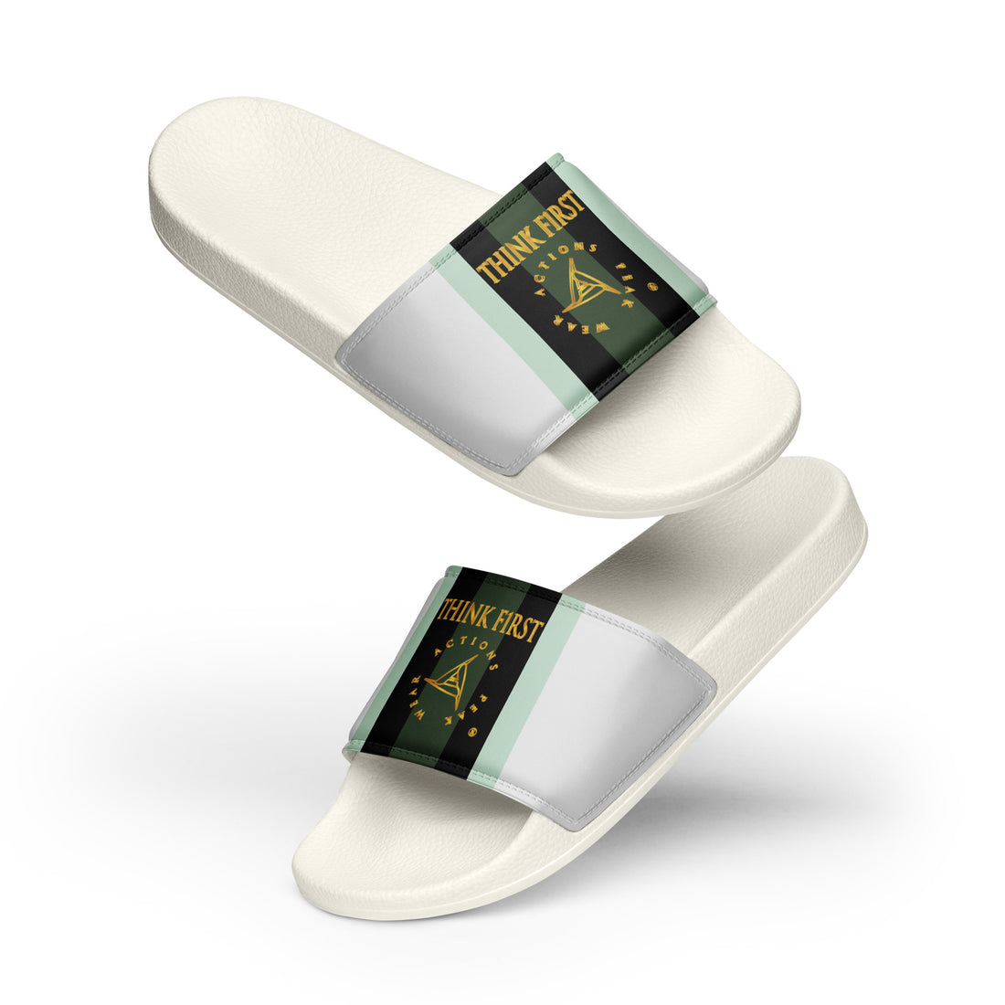 THINK F1RST STRIPES UNISEX SLIDE