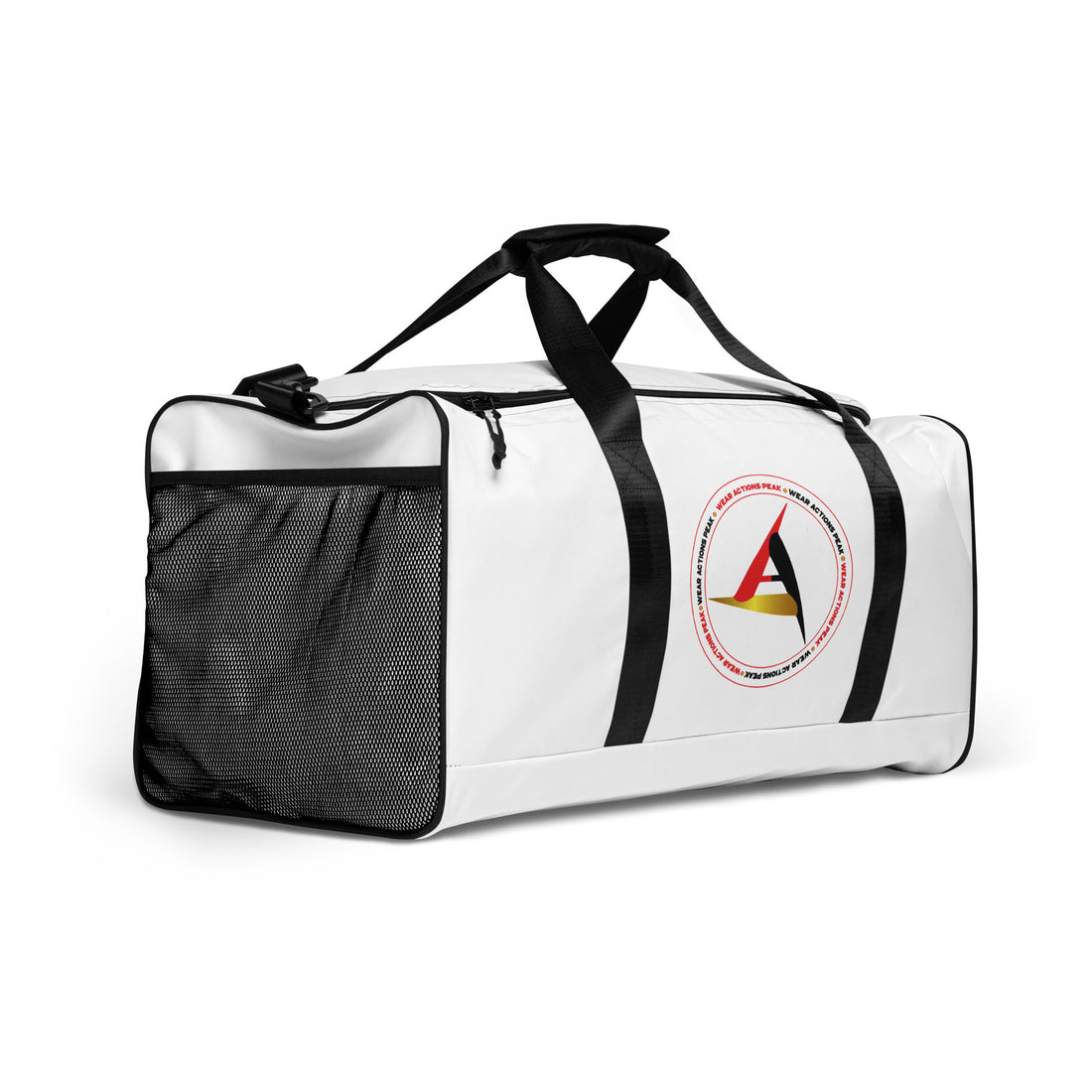 ACTION WHITE DUFFEL BAG