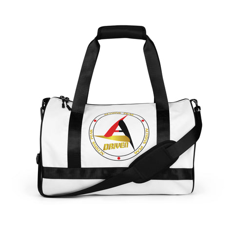 DRIVEN WHITE DUFFEL BAG