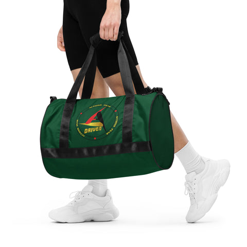 DRIVEN GREEN DUFFEL BAG