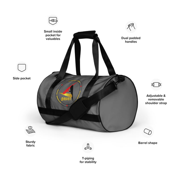 DRIVEN GREY DUFFEL BAG
