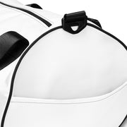 DRIVEN WHITE DUFFEL BAG