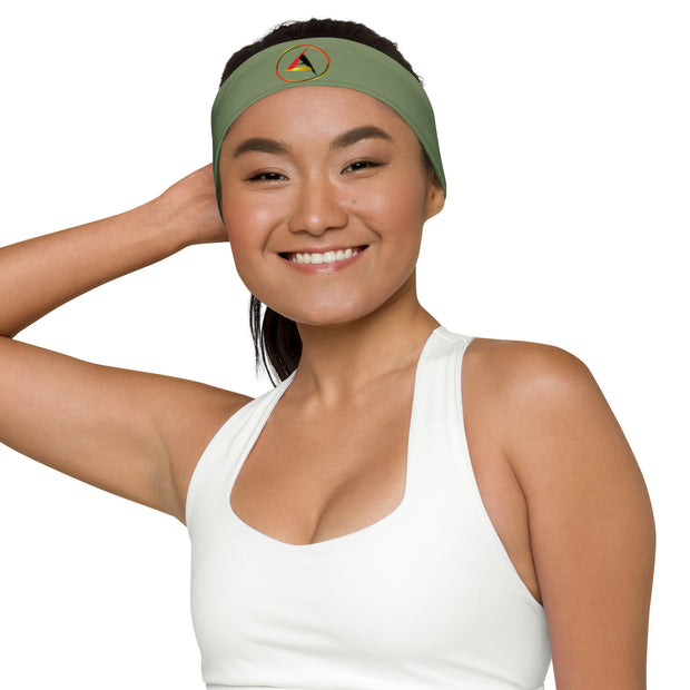 SWIFT SUMMER CAMOUFLAGE GREEN HEADBAND FOR WOMEN