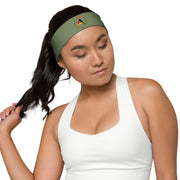 SWIFT SUMMER CAMOUFLAGE GREEN HEADBAND FOR WOMEN