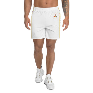 MEN'S ATHLETIC WHITE SHORTS