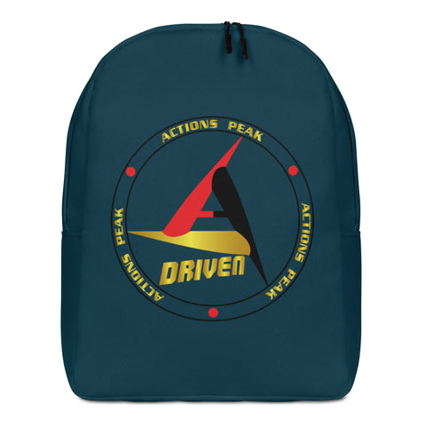 DRIVEN BLUE WHALE MINIMALIST BACKPACK