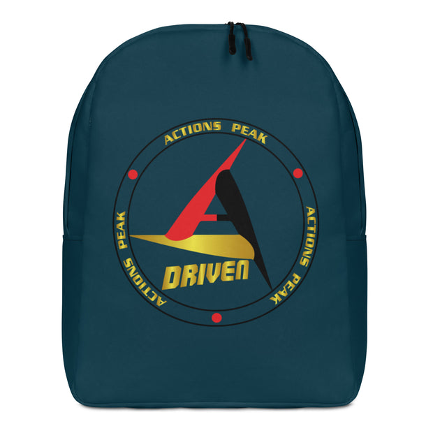 DRIVEN BLUE WHALE MINIMALIST BACKPACK