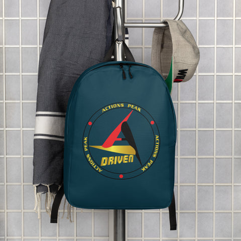 DRIVEN BLUE WHALE MINIMALIST BACKPACK