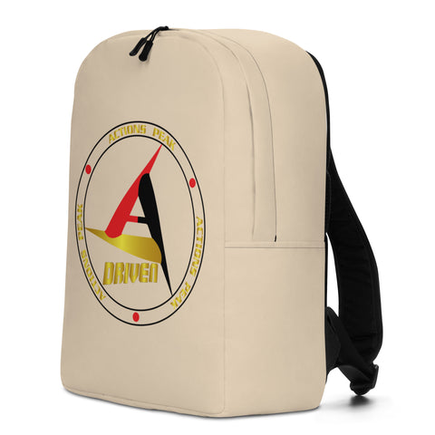 DRIVEN CHAMPAGNE MINIMALIST BACKPACK