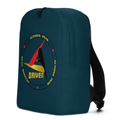 DRIVEN BLUE WHALE MINIMALIST BACKPACK