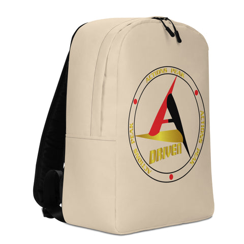 DRIVEN CHAMPAGNE MINIMALIST BACKPACK