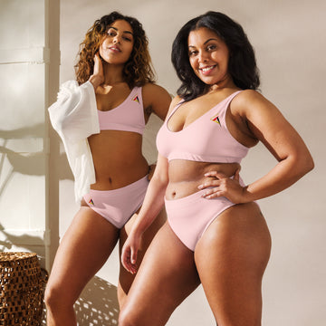 RECYCLED HIGH-WAISTED COSMOS BIKINI