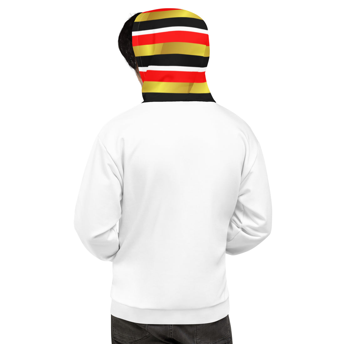 UNISEX WHITE HOODIE