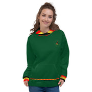 ACTION UNISEX GREEN HOODIE