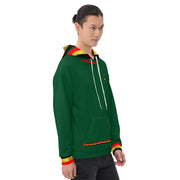 ACTION UNISEX GREEN HOODIE