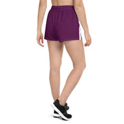 ACTIONS PEAK WOMEN'S ATHLETIC PURPLE SHORTS