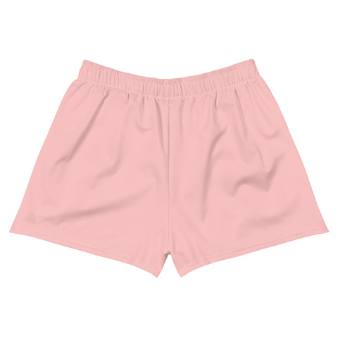 ACTIONS PEAK WOMEN'S ATHLETIC PINK SHORTS