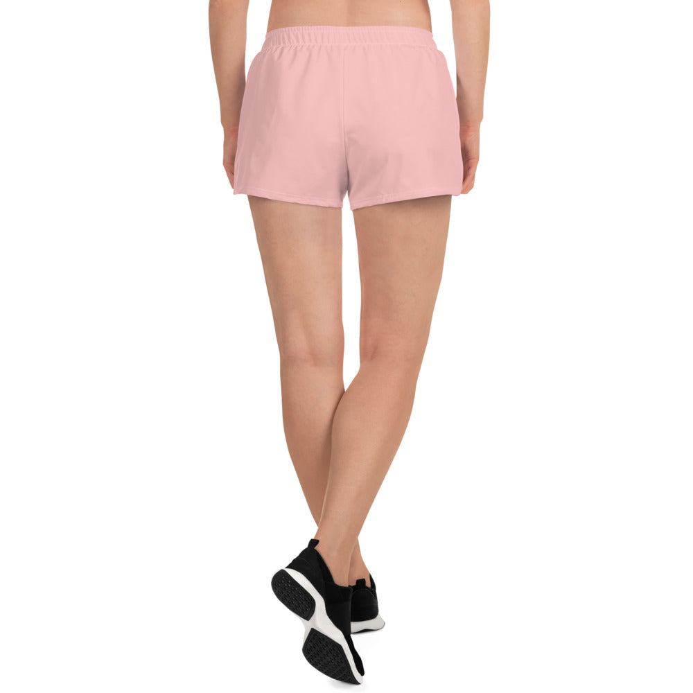 WOMEN'S ATHLETIC PINK SHORTS