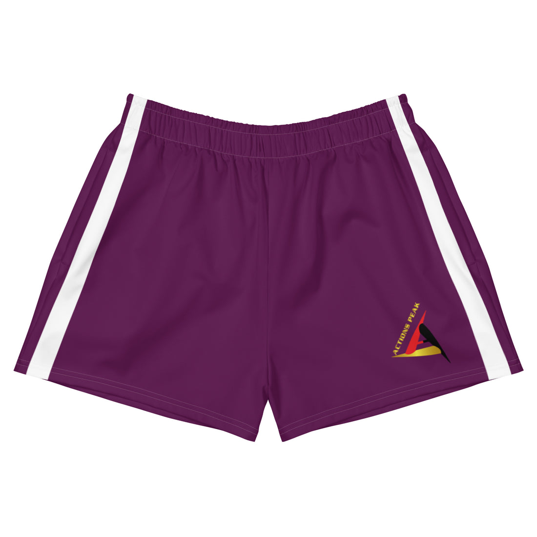 WOMEN'S ATHLETIC PURPLE SHORTS