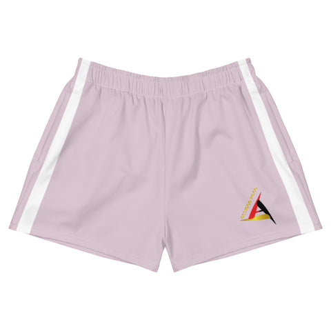 ACTIONS PEAK WOMEN'S ATHLETIC PALE TWILIGHT SHORTS