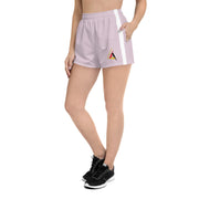 ACTIONS PEAK WOMEN'S ATHLETIC PALE TWILIGHT SHORTS