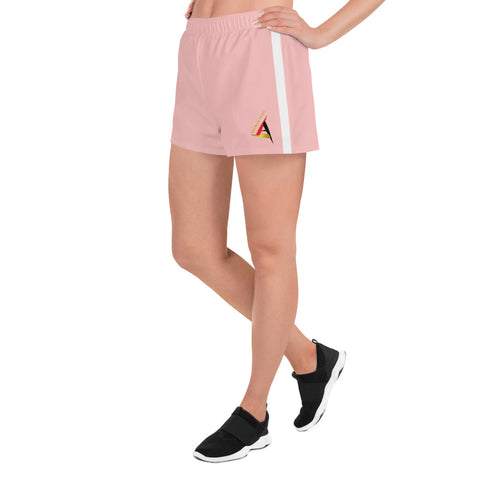 ACTIONS PEAK WOMEN'S ATHLETIC PINK SHORTS