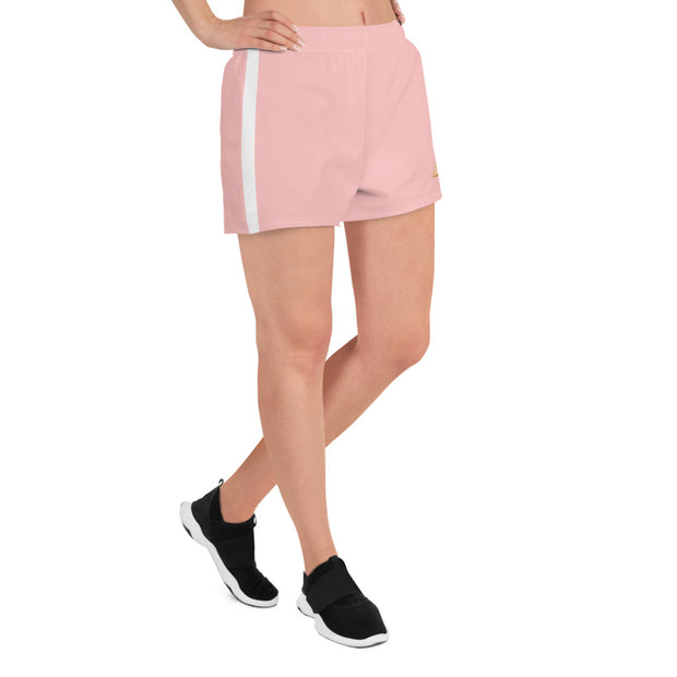 ACTIONS PEAK WOMEN'S ATHLETIC PINK SHORTS