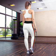 TOP OF THE LINE EDITION BLACK ON WHITE LEGGINGS