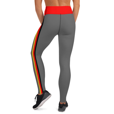 TOP OF THE LINE EDITION RED ON ZAMBEZI LEGGINGS