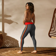 TOP OF THE LINE EDITION RED ON ZAMBEZI LEGGINGS