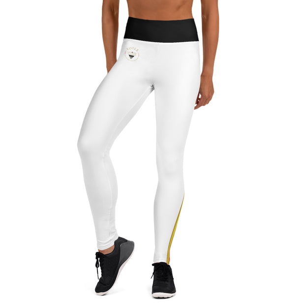 TOP OF THE LINE EDITION BLACK ON WHITE LEGGINGS