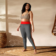 TOP OF THE LINE EDITION RED ON ZAMBEZI LEGGINGS