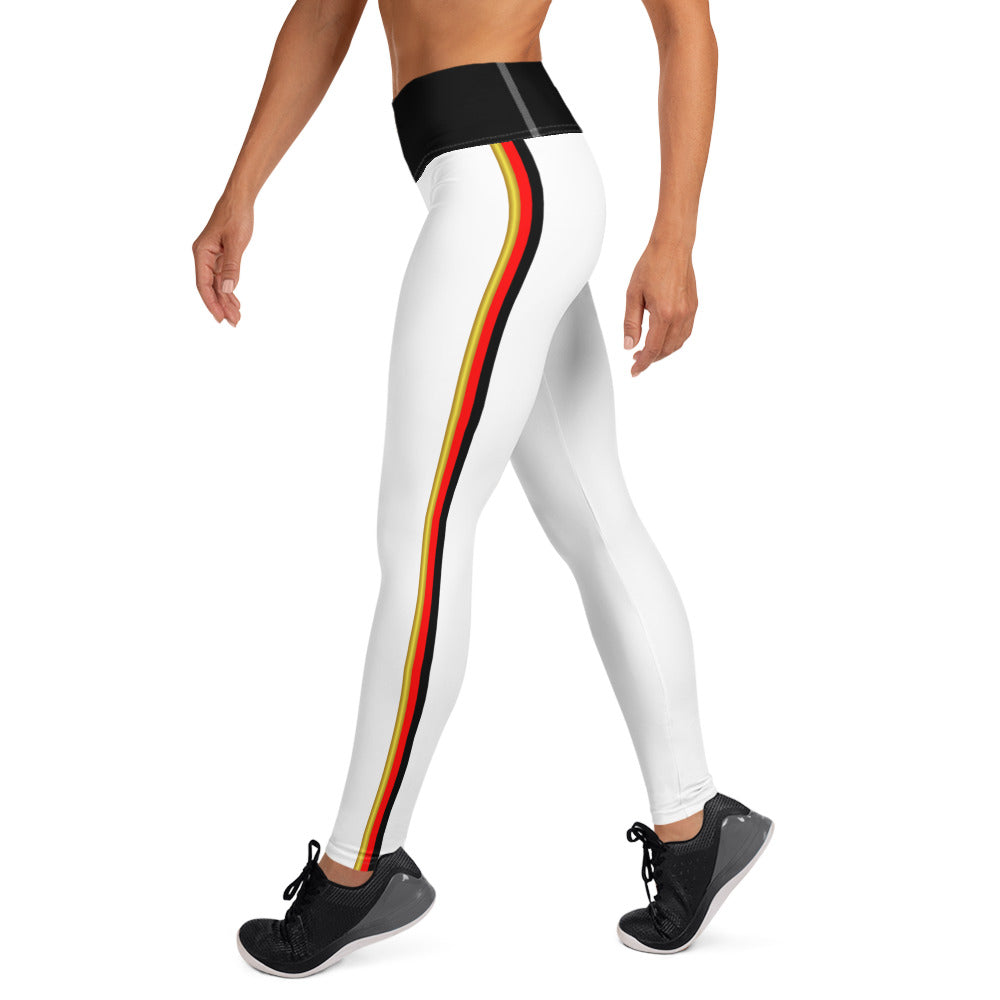 TOP OF THE LINE EDITION BLACK ON WHITE LEGGINGS