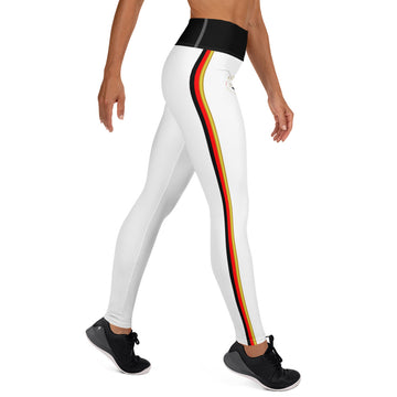 TOP OF THE LINE EDITION BLACK ON WHITE LEGGINGS