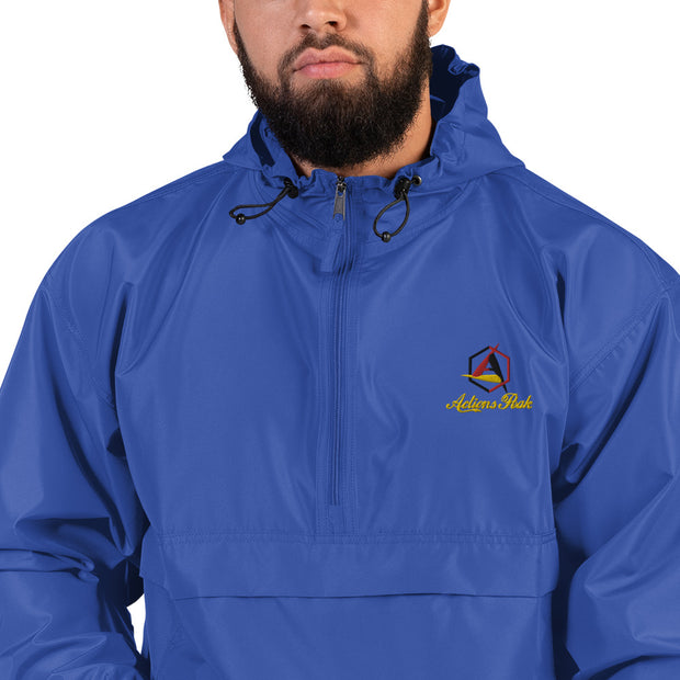 EMBROIDERED CHAMPION PACKABLE UNISEX JACKET