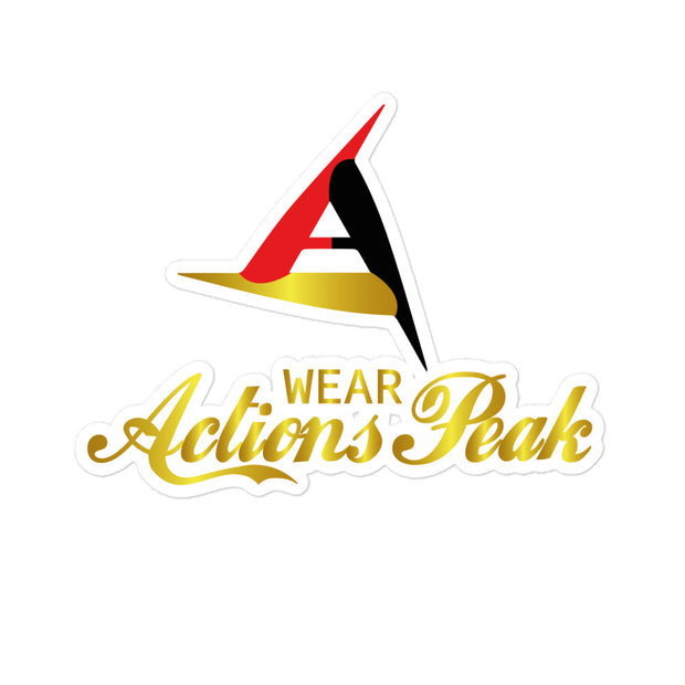 ACTION PEAK GOLD STICKER