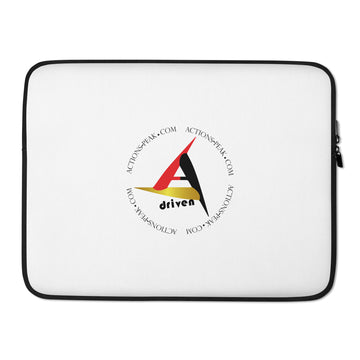 TAKE ACTION LAPTOP WHITE SLEEVE