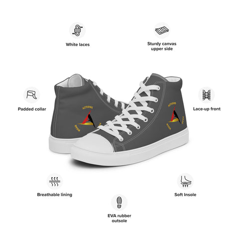 ZAMBEZI UNISEX HIGH TOP CANVAS