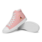 PINK UNISEX HIGH TOP CANVAS