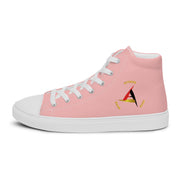 PINK UNISEX HIGH TOP CANVAS