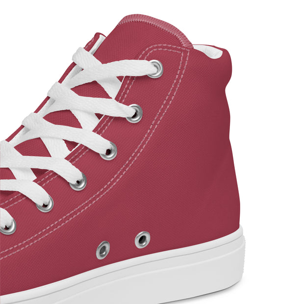 HIPPIE PINK UNISEX HIGH TOP CANVAS