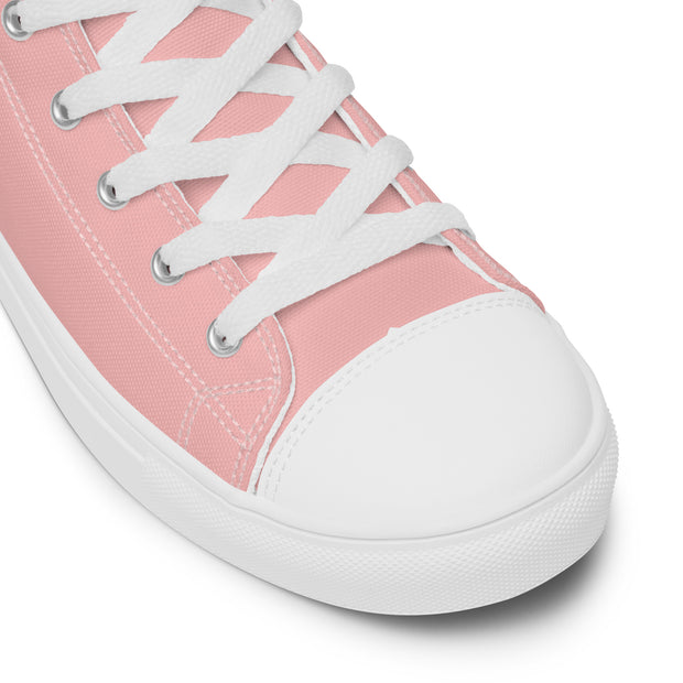 PINK UNISEX HIGH TOP CANVAS