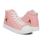 PINK UNISEX HIGH TOP CANVAS