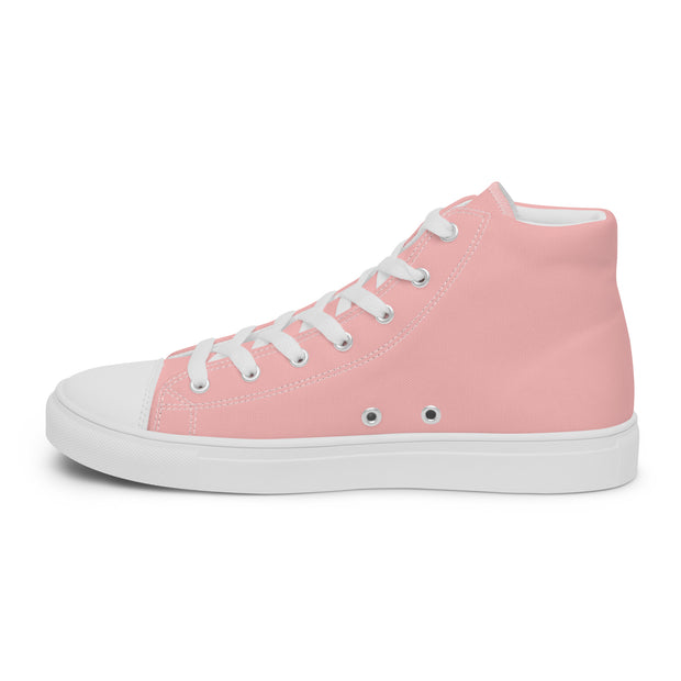 PINK UNISEX HIGH TOP CANVAS