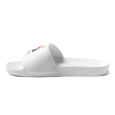 MEN'S A-P POWER WHITE SLIDES