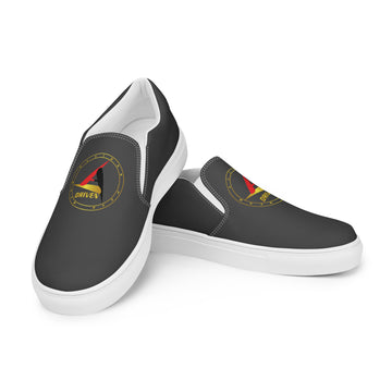 DRIVEN ECLIPSE UNISEX SLIP-ON CANVAS SHOES