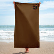 TOP OF THE LINE EDITION COZY BROWN TOWEL
